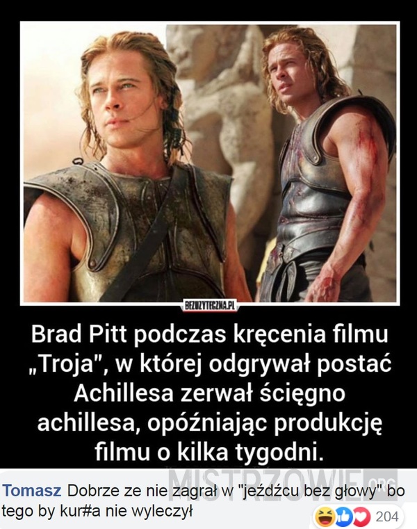 Brad Pitt –  