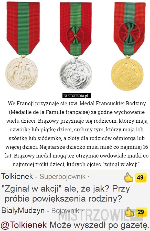 Medal –  