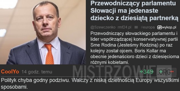Przewodniczący parlamentu Słowacji –  