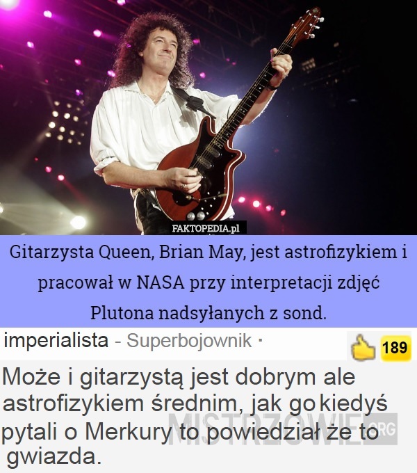 Brian May –  