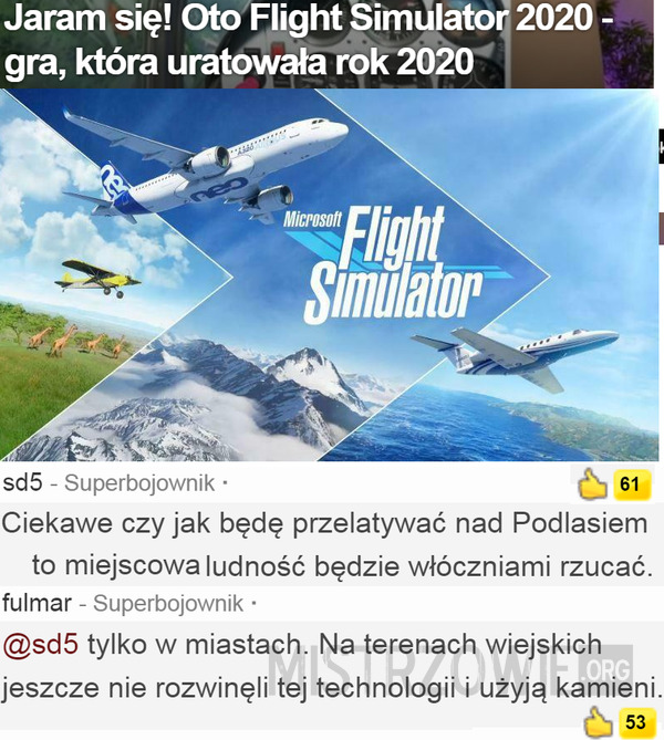 Flight Simulator –  