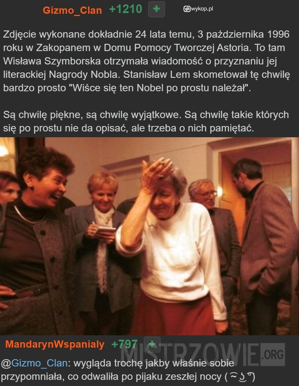 Szymborska –  