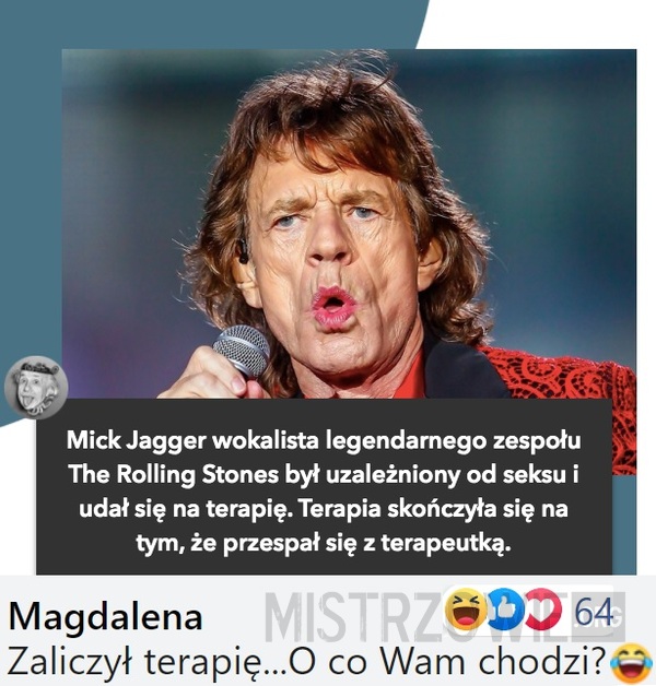 Mick Jagger –  