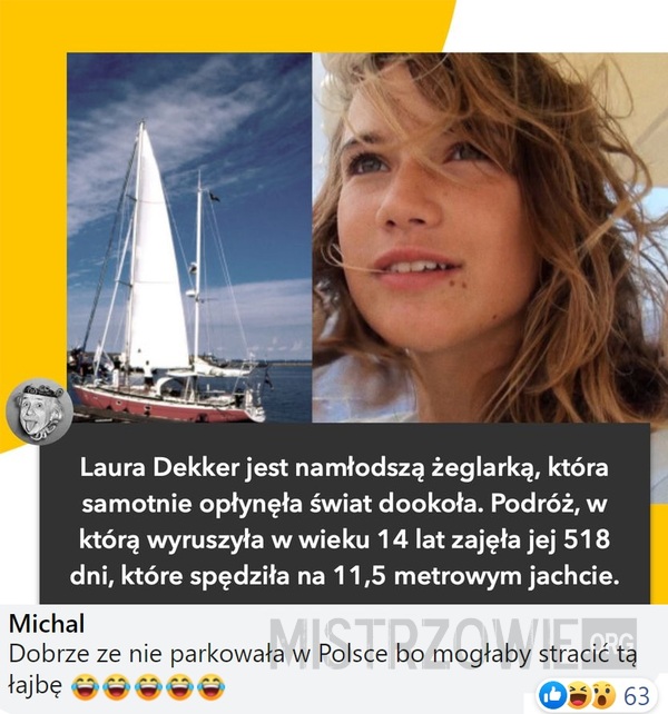 Laura Dekker –  