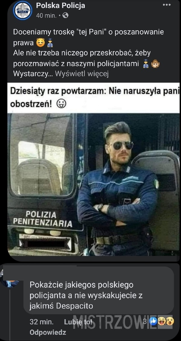 Policyjny Despacito –  