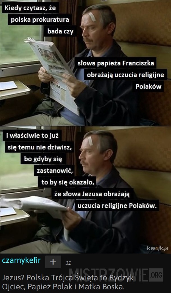 Uczucia religijne Polaków –  
