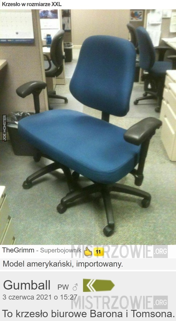 Krzesło w rozmiarze XXL 2 –  