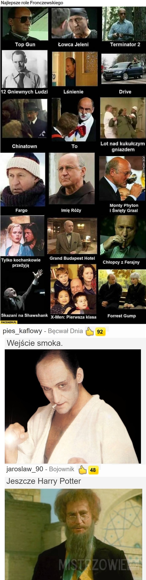 Najlepsze role Fronczewskiego –  