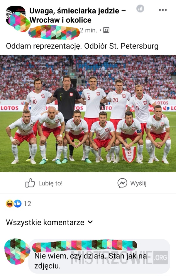 Polska 1 : 2 Słowacja –  