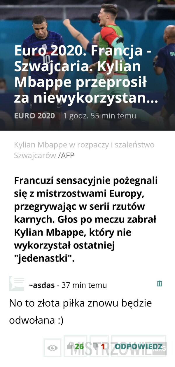 Kylian Mbappe –  