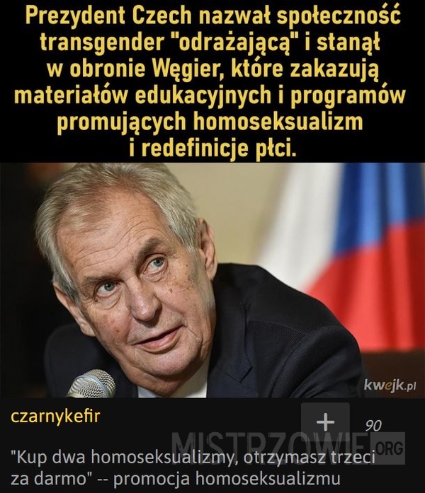 Prezydent Czech –  