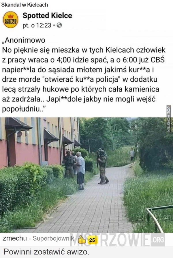 Skandal w Kielcach –  