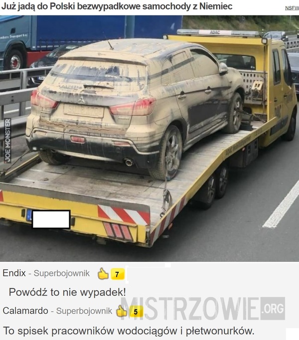 Już jadą do Polski bezwypadkowe samochody z Niemiec –  