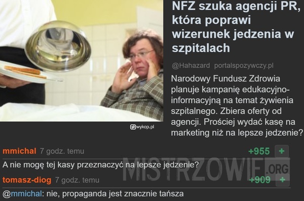 NFZ szuka agencji PR –  