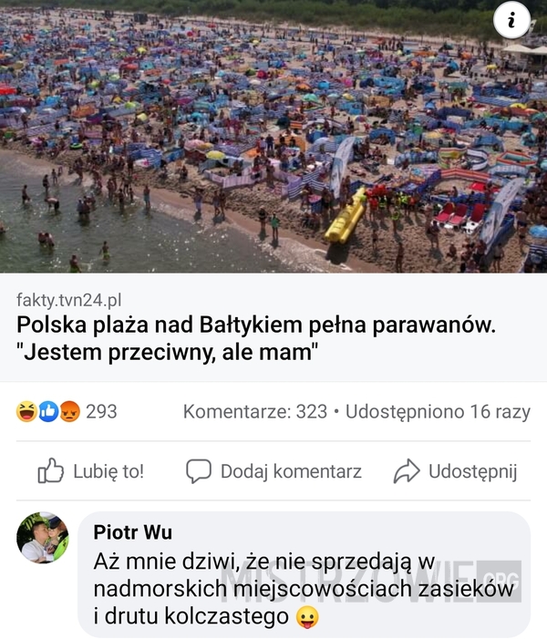 Pytanie o polskie plaże –  