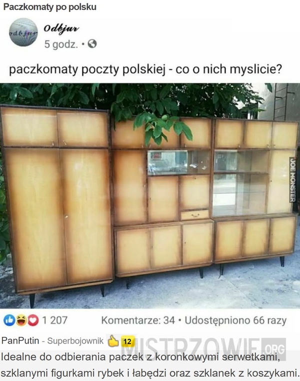 Paczkomaty po polsku –  
