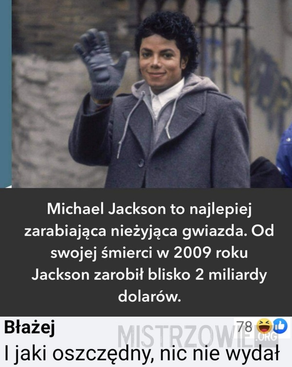 Michael Jackson –  