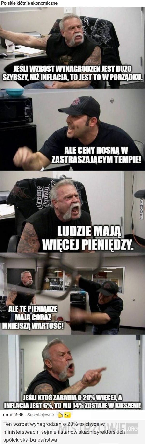 Polskie kłótnie ekonomiczne –  