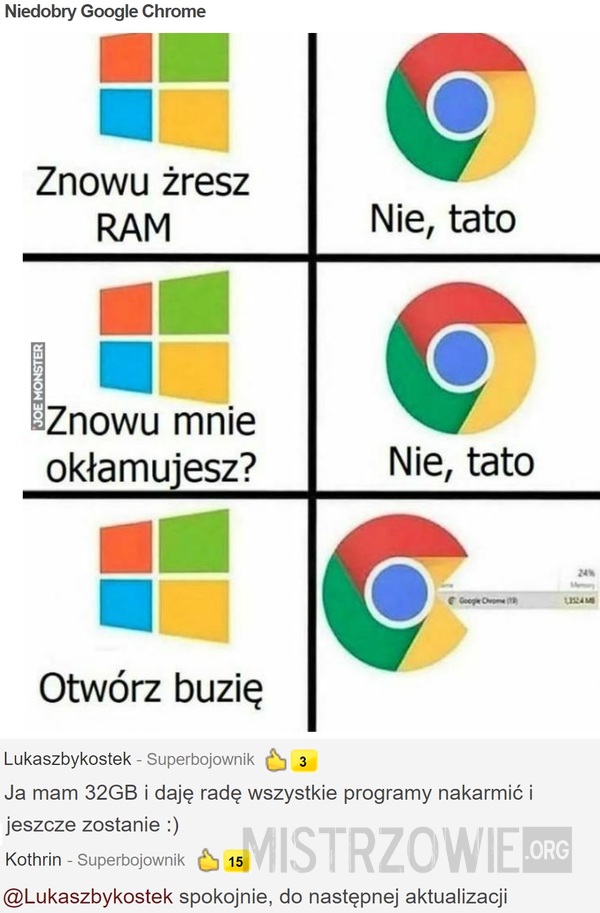 Google Chrome –  