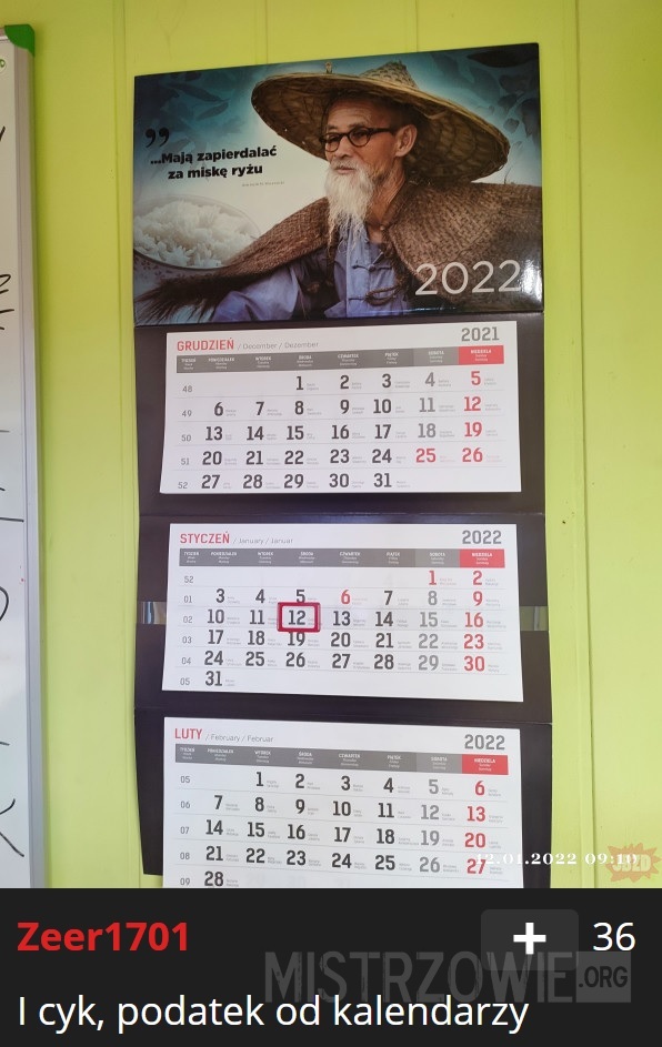 Kalendarz –  