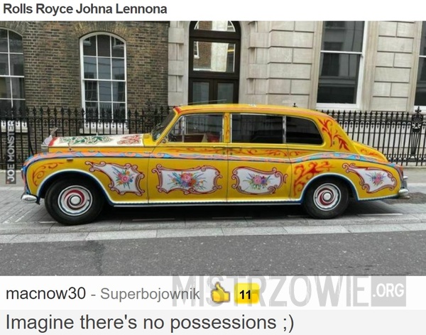 Rolls Royce Johna Lennona –  