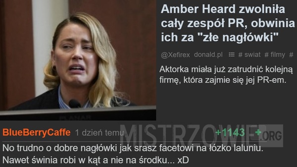 Amber Heard –  