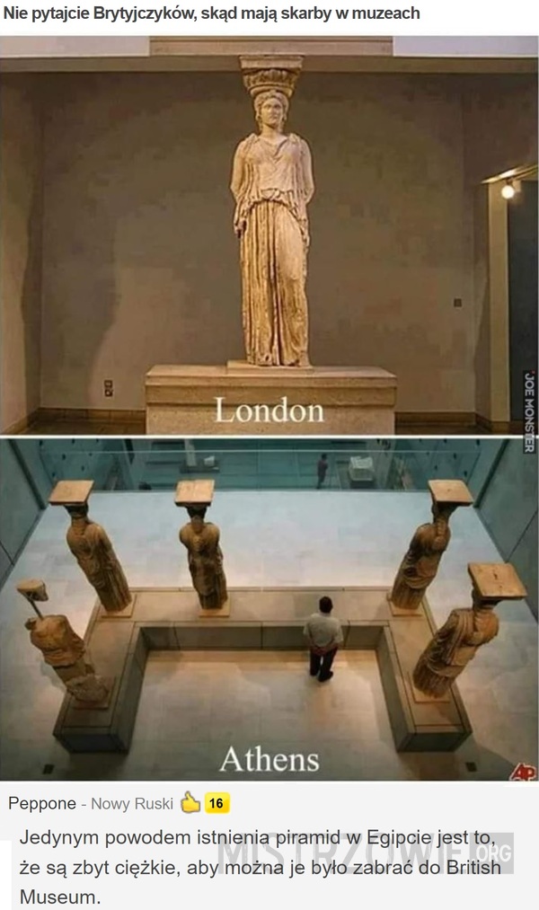 Nie pytajcie Brytyjczyków, skąd mają skarby w muzeach –  