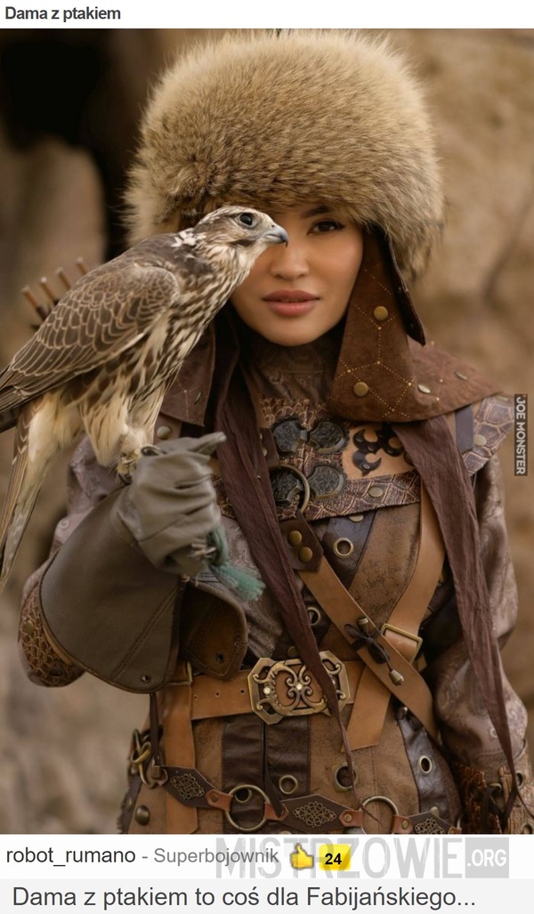 Dama z ptakiem –  