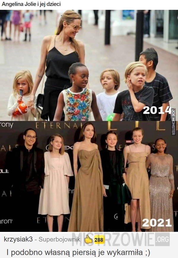 Angelina Jolie i jej dzieci –  