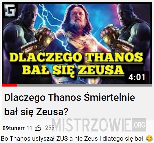 Thanos –  