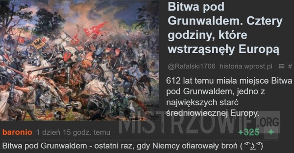 Bitwa pod Grunwaldem –  