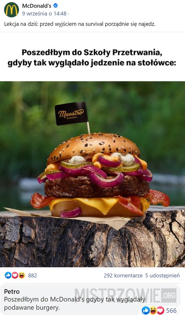 Burger –  