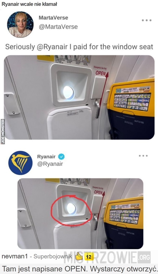 Ryanair wcale nie kłamał –  