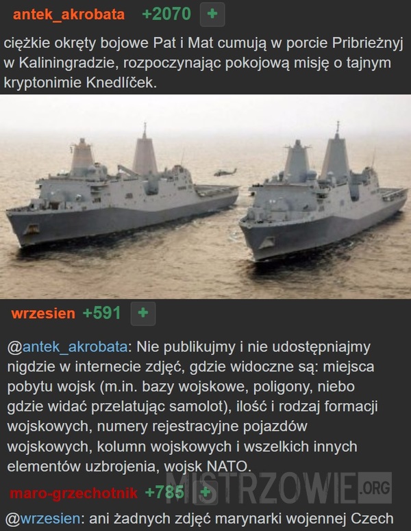Ciężkie okręty bojowe –  
