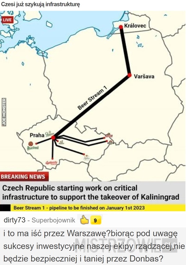 Czesi już szykują infrastrukturę –  