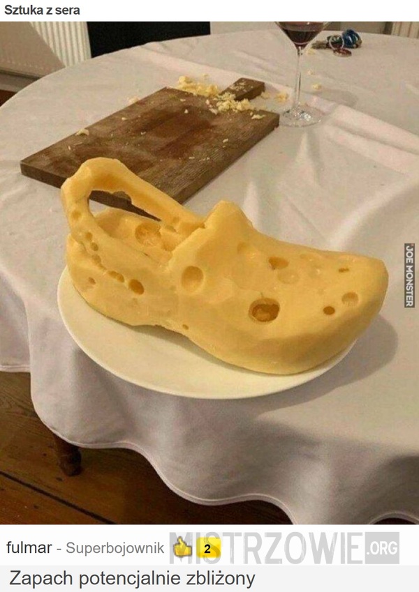 Sztuka z sera –  