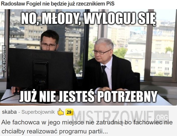Radosław Fogiel nie będzie już rzecznikiem PiS –  