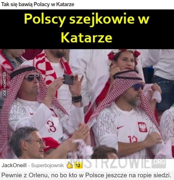 Tak się bawią Polacy w Katarze –  
