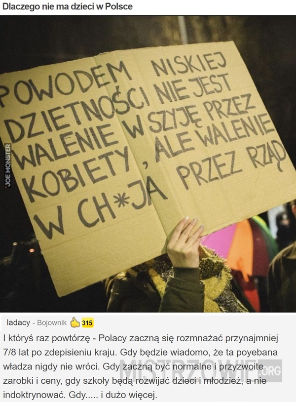 Dlaczego nie ma dzieci w Polsce –  