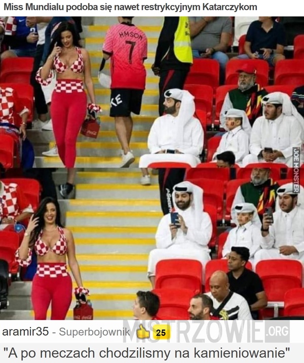 Miss Mundialu podoba się nawet restrykcyjnym Katarczykom –  