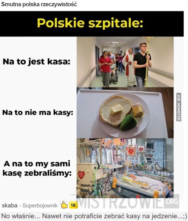 Smutna polska rzeczywistość –  
