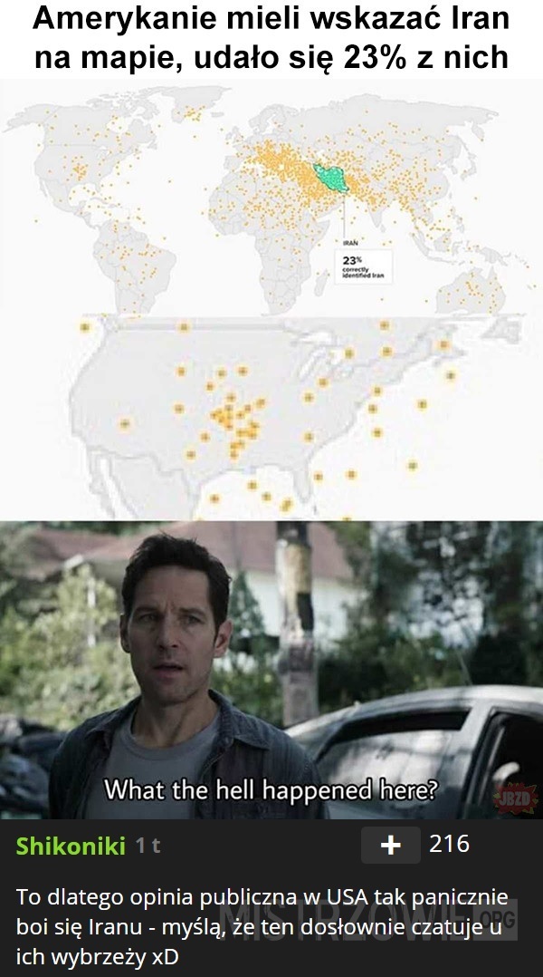 Amerykanie vs geografia –  