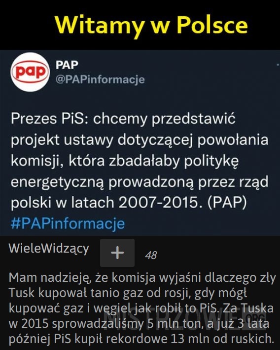 Witamy w Polsce –  