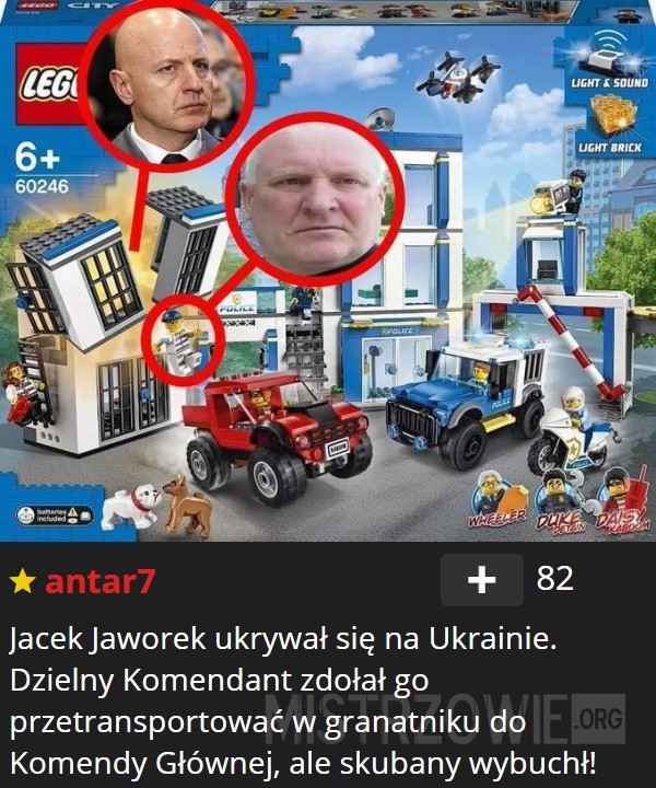 Lego zestaw polska policja –  