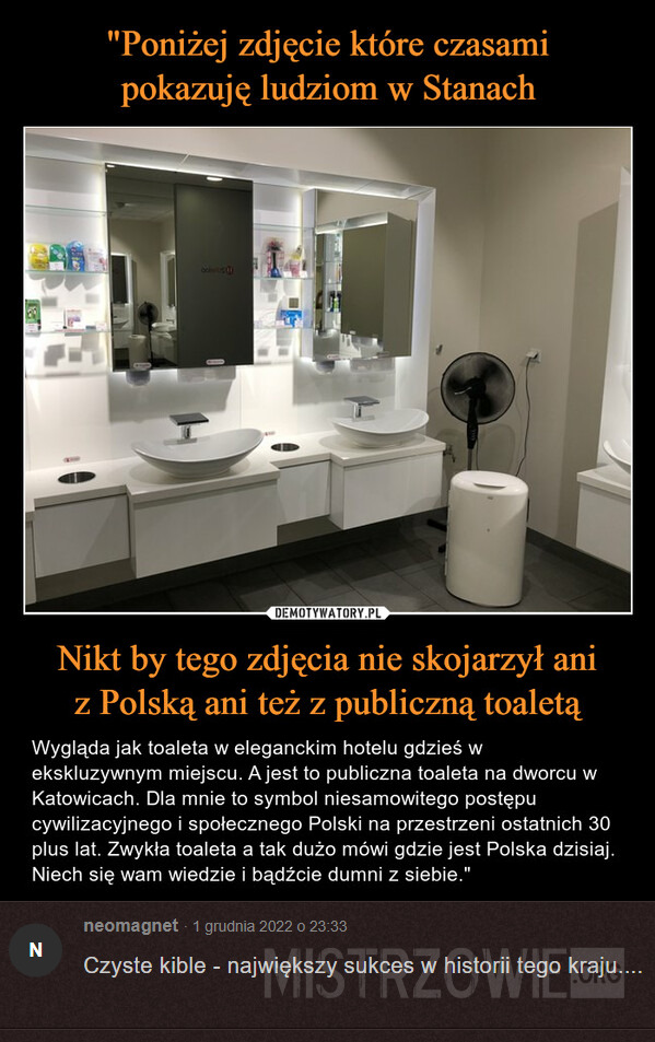 Publiczna toaleta –  