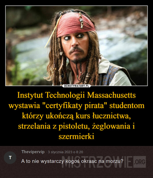 Certyfikat pirata –  
