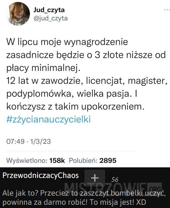 Życie nauczycieli w Polsce... –  