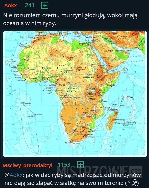 Afryka –  