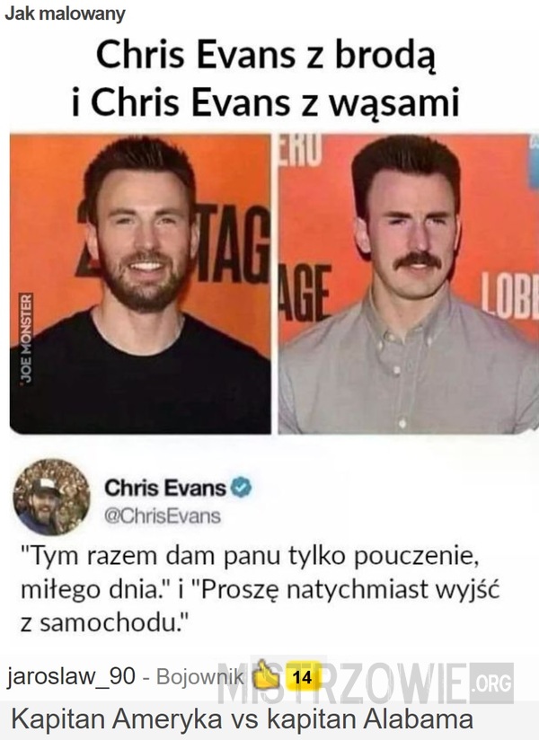 Chris Evans –  