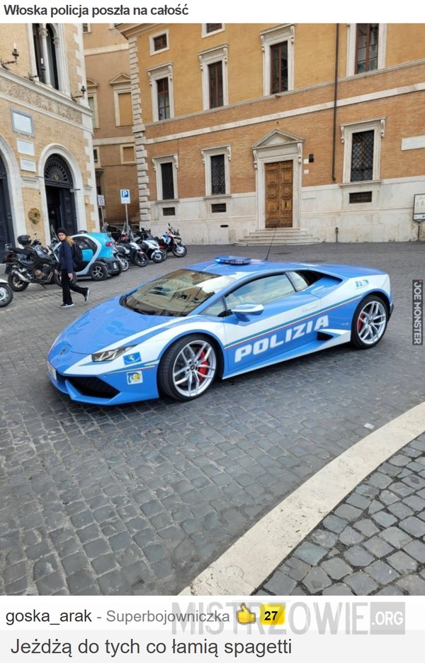 Włoska policja poszła na całość –  